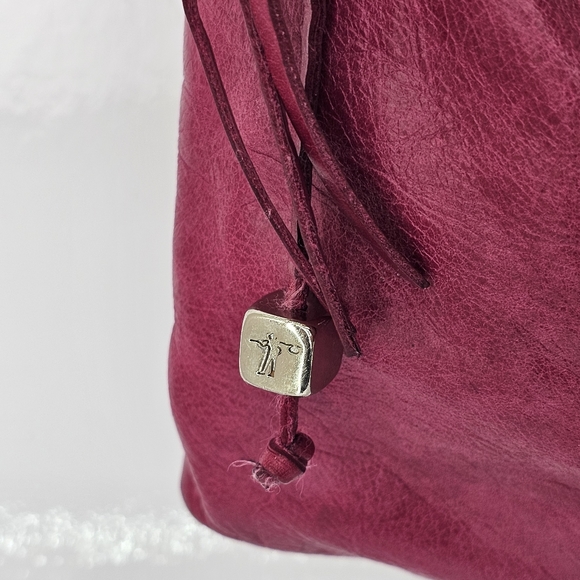 HOBO The Original Betty Leather Slouchy Tote Shoulder Bag in Bordeaux, EUC - Picture 7 of 13